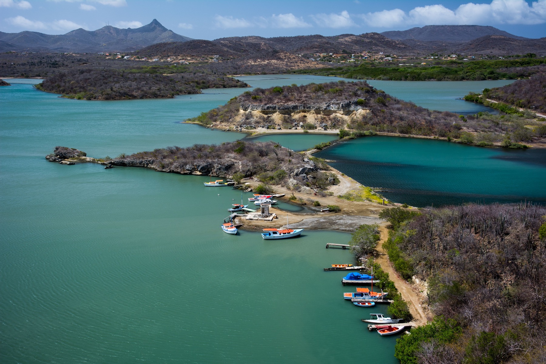 Bandabou lagoon, Curaçao