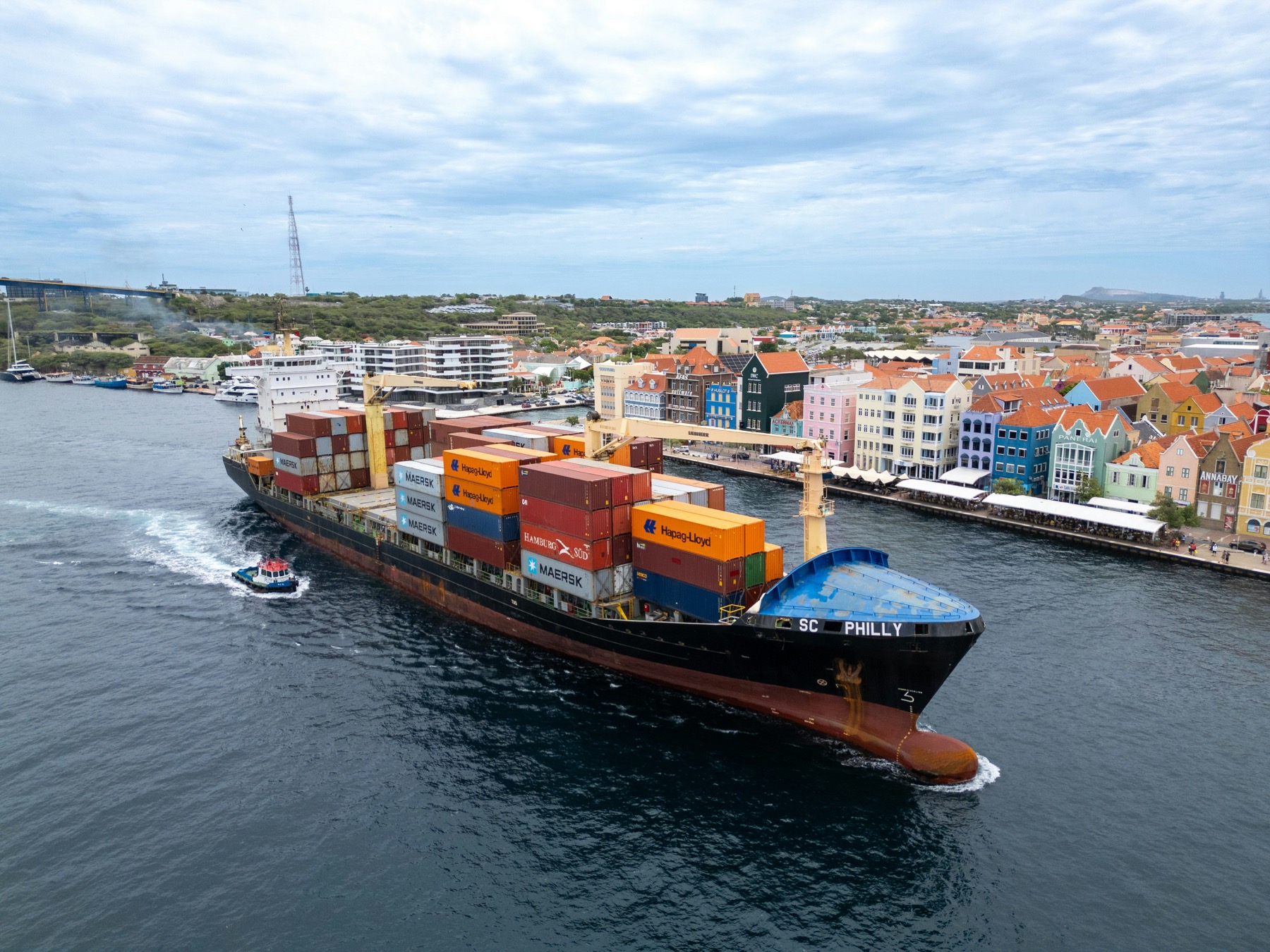 Willemstad harbour, Curaçao
